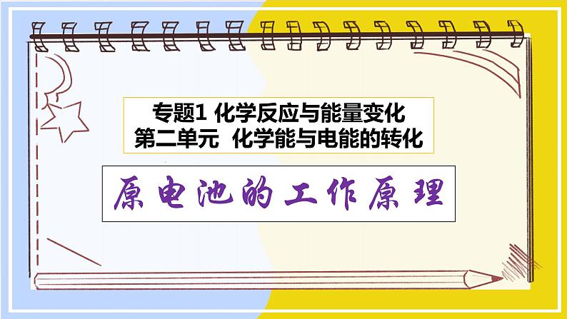 高中化学苏教版选修一 1.2.1原电池的工作原理 课件PPT01