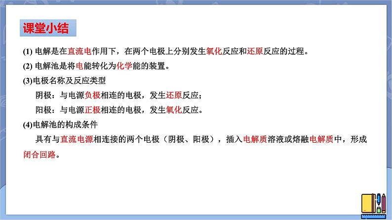 高中化学苏教版选修一 1.2.3电解池的工作原理 课件PPT04