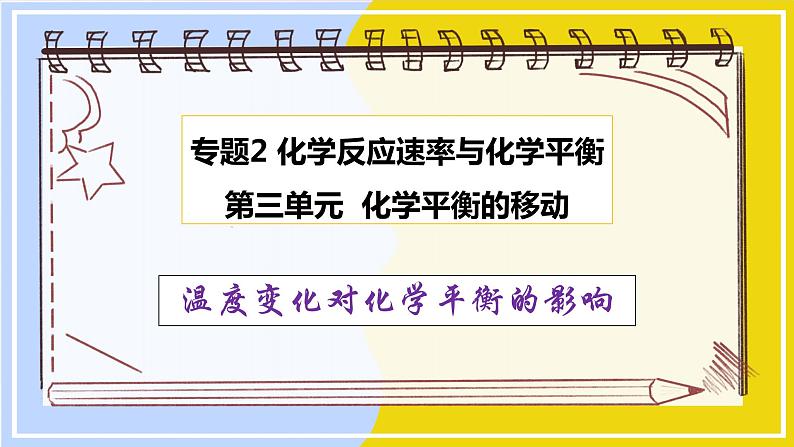 高中化学苏教版选修一 2.3.2温度变化对化学平衡的影响 课件PPT01