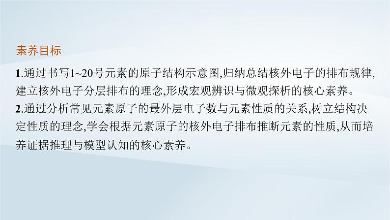 2022_2023学年新教材高中化学第1章原子结构元素周期律第1节原子结构与元素性质第3课时原子结构与元素原子得失电子能力课件鲁科版必修第二册2022080113103