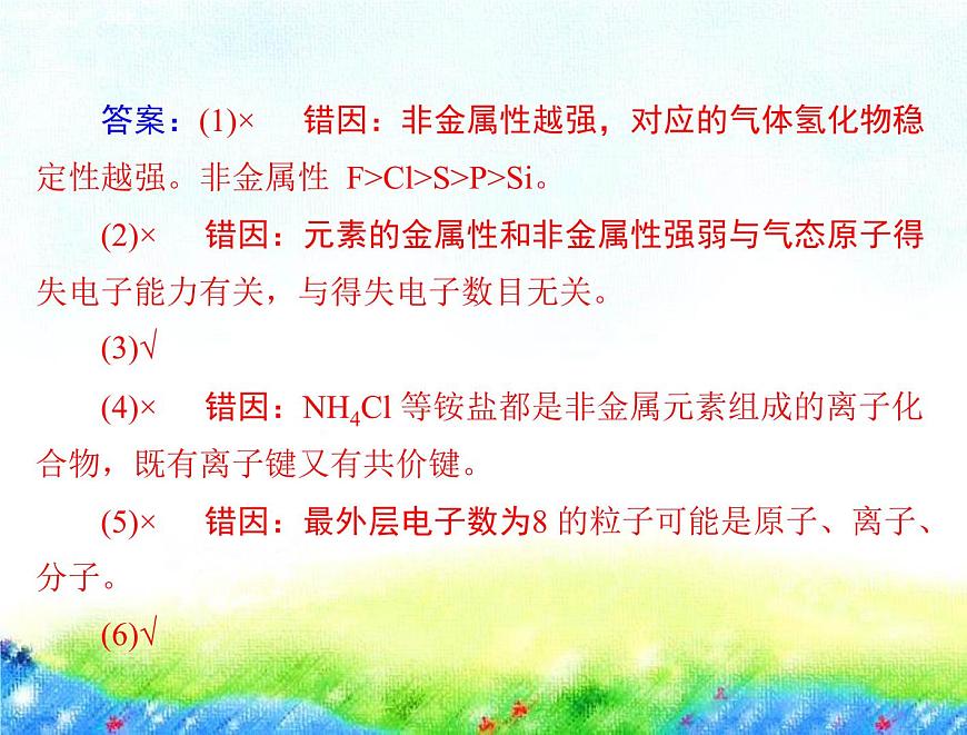 2023届高考一轮复习化学 第四章 第二节 元素周期律 化学键课件（65张PPT)第4页