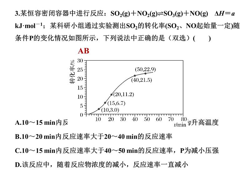 2023届高三化学一轮复习  化学反应速率   课件第8页
