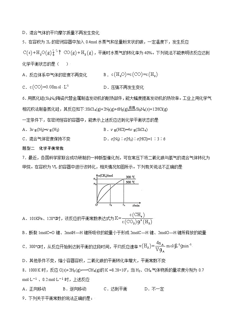 2.2 化学平衡【分层解读】-2022-2023学年高二化学考点分层解读与综合训练（人教版2019选择性必修1）02