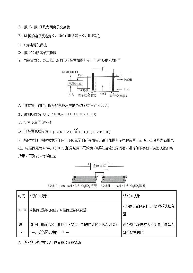 课题4.2 电解池【综合训练】2022-2023学年高二化学考点分层解读与综合训练（人教版2019选择性必修1）03