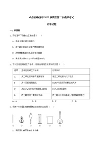 2022届山东省临沂市高三第二次模拟考试化学试题含解析