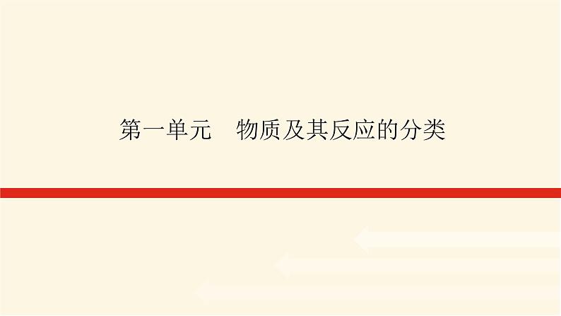 苏教版高中化学必修第一册1.1物质及其反应的分类课件01