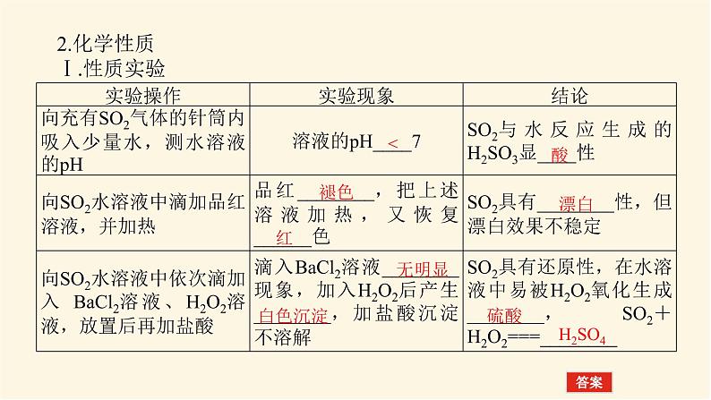 苏教版高中化学必修第一册4.1.1二氧化硫的性质和应用课件06