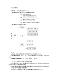 鲁科版高中化学必修第一册微专题大素养②导学案