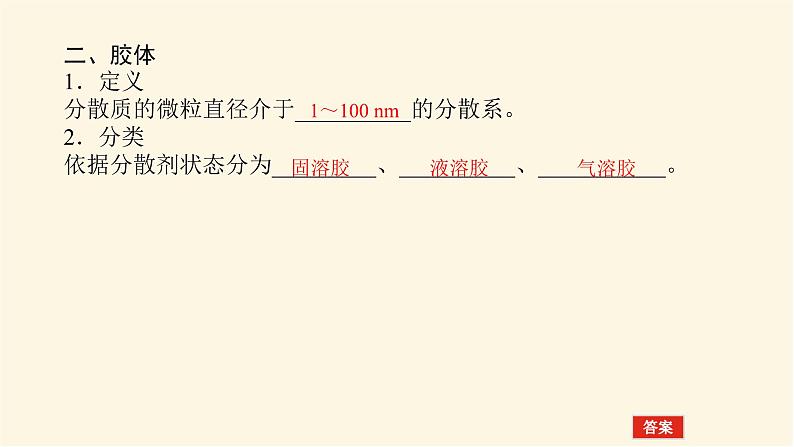 鲁科版高中化学必修第一册2.1.2胶体课件第6页