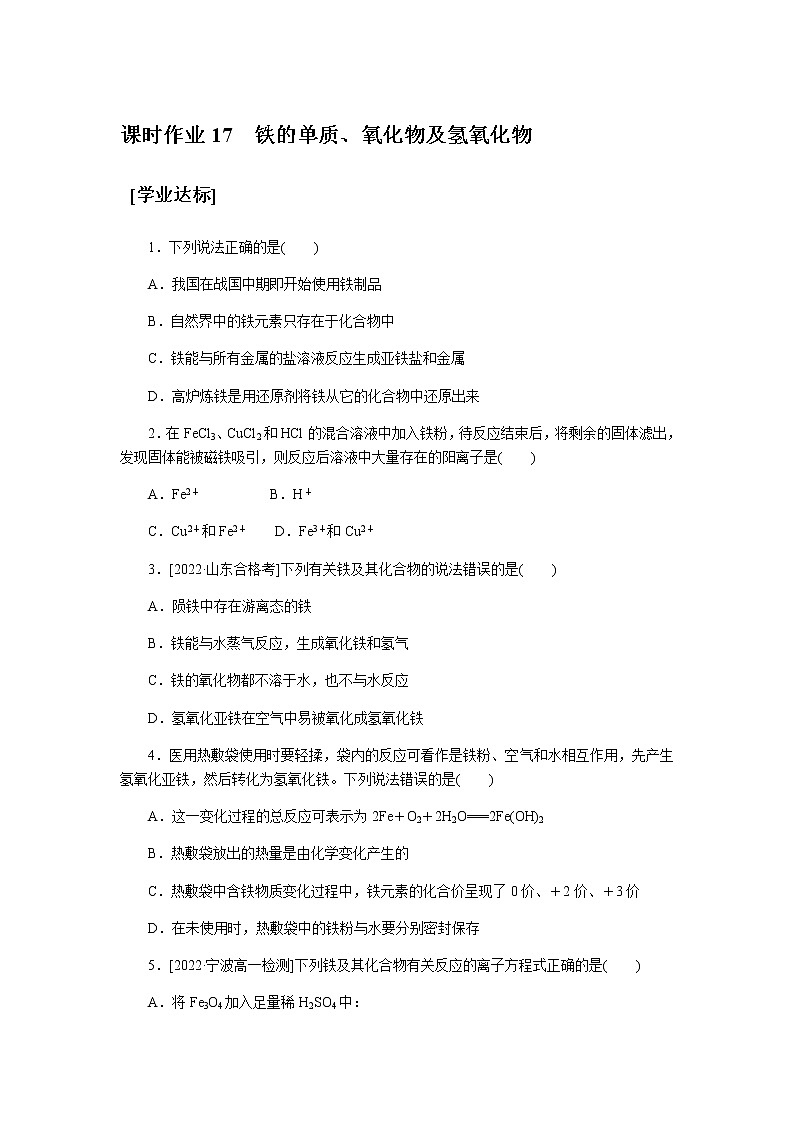 课时作业17第1页