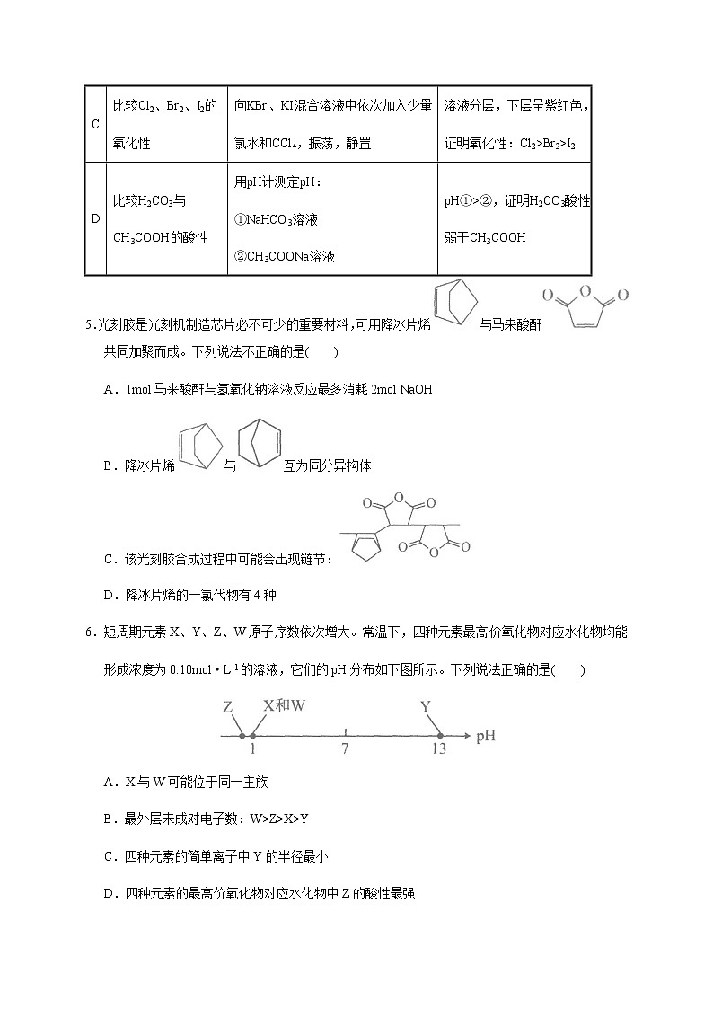广东省汕头市金山中学2022-2023学年高三上学期开学考试化学试题（含答案）02