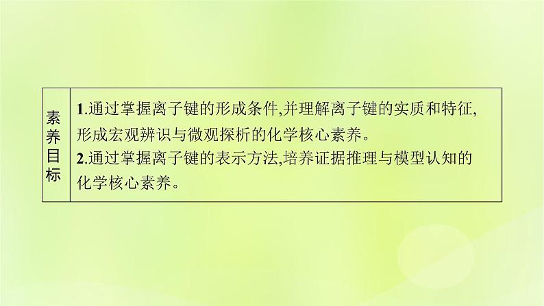 鲁科版高中化学选择性必修2第2章微粒间相互作用与物质性质第3节离子键配位键与金属键第1课时离子键课件03