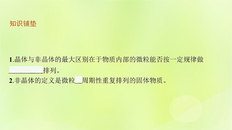 鲁科版高中化学选择性必修2第3章不同聚集状态的物质与性质第3节液晶纳米材料与超分子课件05