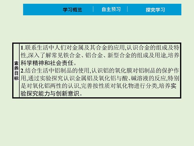 2022年 高中化学 必修第一册 第三章 第二节 金属材料 第1课时　合金材料  精品课件（新人教版）02