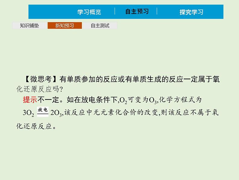 2022年 高中化学 必修第一册 第一章 第三节 氧化还原反应 第1课时　氧化还原反应 精品课件（新人教版）第8页