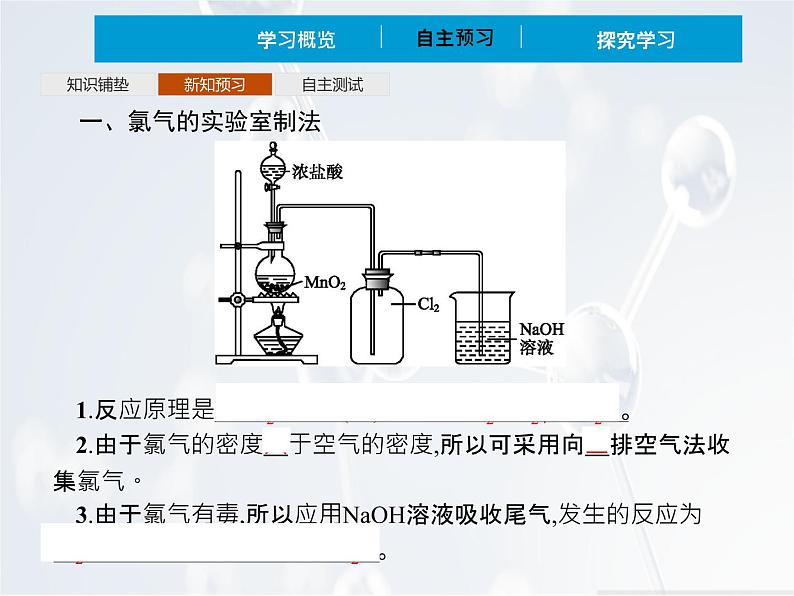 2022年 高中化学 必修第一册 第二章 第二节 氯及其化合物 第2课时　氯气的实验室制法　氯离子的检验 精品课件（新人教版）第4页