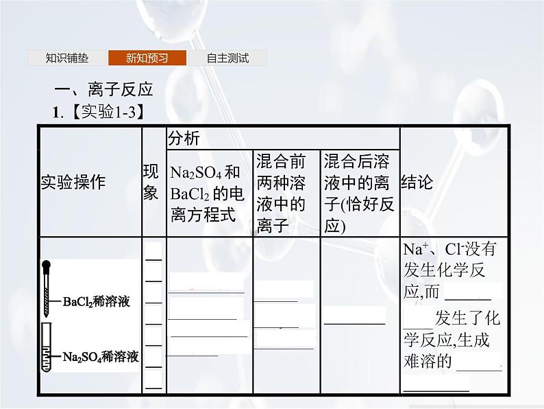 2022年 高中化学 必修第一册 第一章 第二节 离子反应 第2课时　离子反应 精品课件（新人教版）第4页