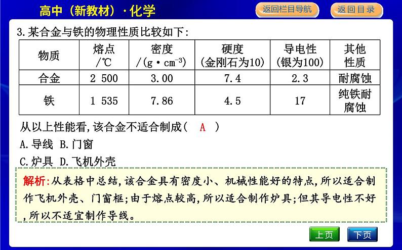 苏教版高中化学必修第二册专题9金属与人类文明课时PPT课件08