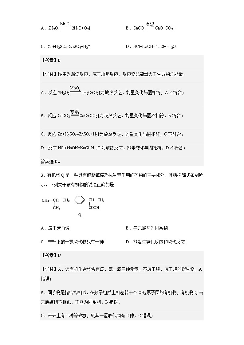 辽宁省营口地区2022-2023学年高二上学期开学考试化学试题含解析02