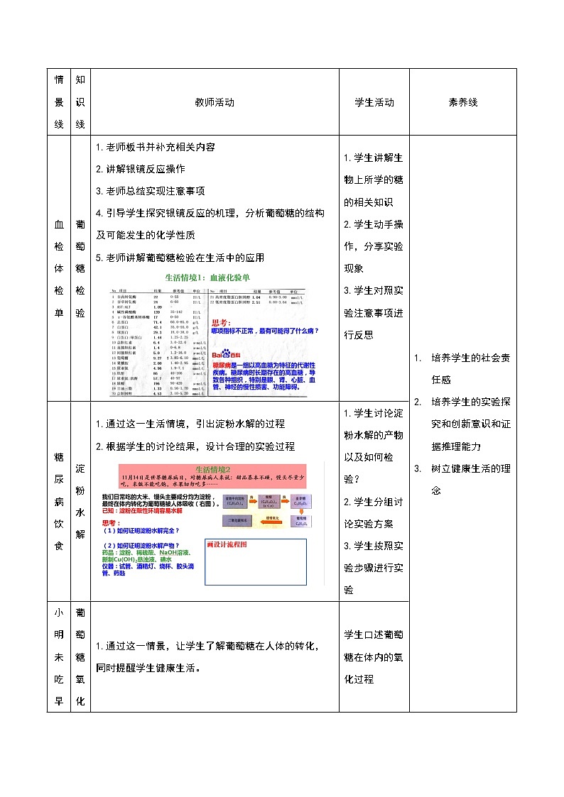 化学-糖类教学设计02