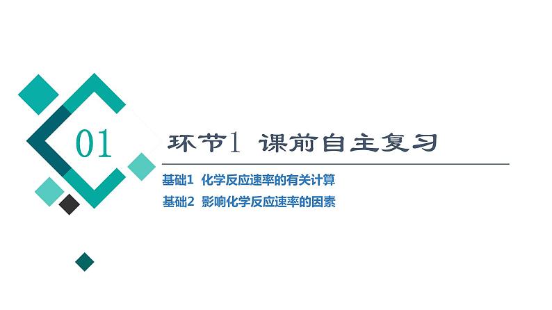 人教版高考化学一轮总复习第8章第1节化学反应速率课时教学课件第4页