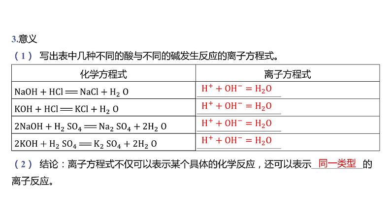 第一章 物质及其变化-第二节 离子反应-第2课时 离子反应（1）第7页