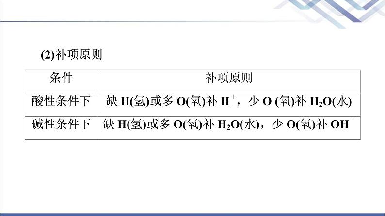 鲁科版高考化学一轮总复习第2章第3节素养提升6特定情况下氧化还原方程式的书写课件第4页