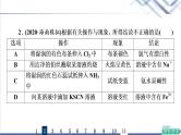 鲁科版高考化学一轮总复习课时质量评价32物质的分离、提纯和检验课件