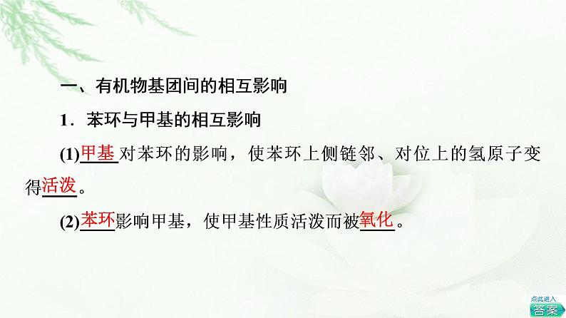 苏教版高中化学选择性必修3专题5第3单元基础课时16有机合成设计课件04