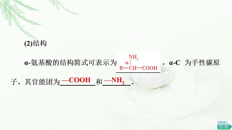 苏教版高中化学选择性必修3专题6第2单元基础课时18蛋白质课件05