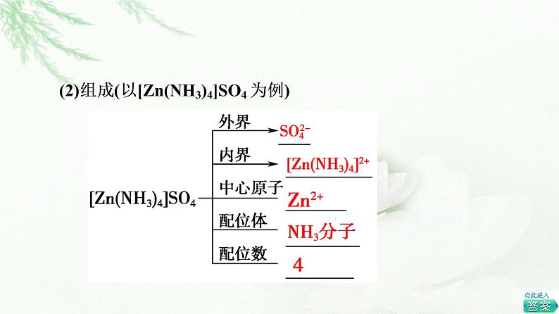 苏教版高中化学选择性必修2专题4第2单元配合物的形成和应用课件05