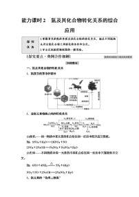 高中化学苏教版 (2019)必修 第二册专题7 氮与社会可持续发展第三单元 含氮化合物的合理使用导学案及答案