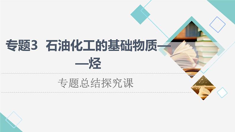 苏教版高中化学选择性必修3专题3专题总结探究课课件第1页