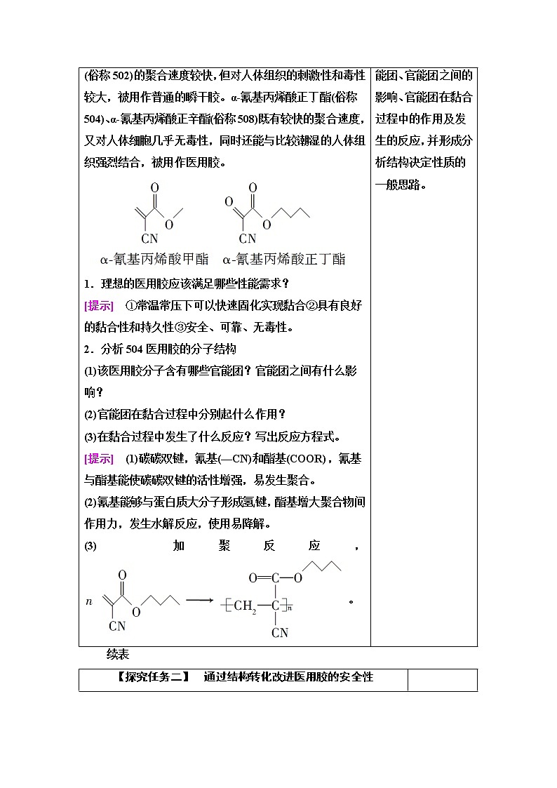 苏教版高中化学选择性必修3专题4专题总结探究课学案03