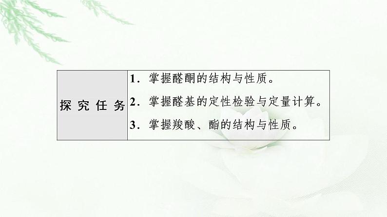 苏教版高中化学选择性必修3专题4第2单元能力课时7醛、酮、羧酸、酯的结构及性质与醛基的定性检验与定量计算课件02