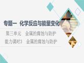 苏教版高中化学选择性必修1专题1第3单元能力课时3金属的腐蚀与防护课件