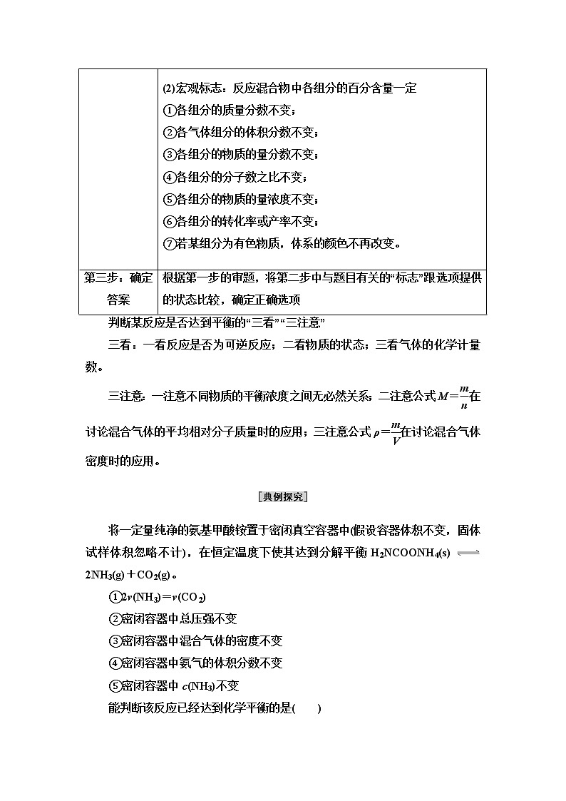 苏教版高中化学选择性必修1专题2第2单元能力课时5化学反应的方向与限度学案第2页
