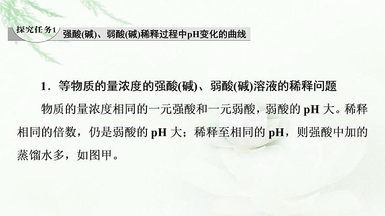 苏教版高中化学选择性必修1专题3第2单元能力课时8溶液的酸碱性课件04