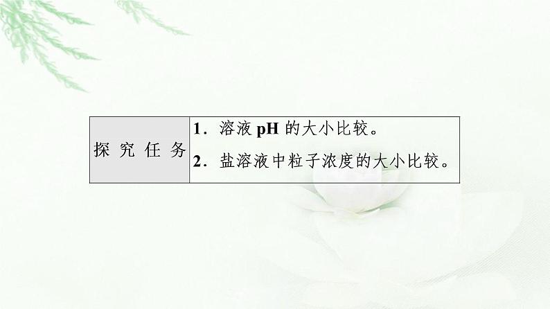 苏教版高中化学选择性必修1专题3第3单元能力课时9盐类的水解课件02