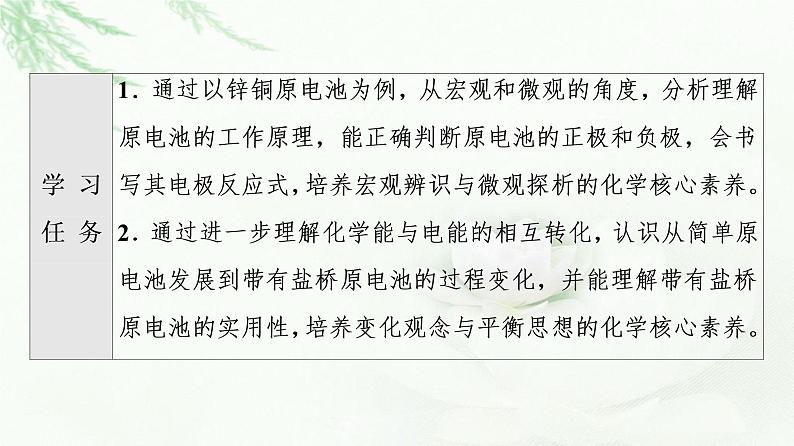 苏教版高中化学选择性必修1专题1第2单元基础课时4原电池的工作原理课件02