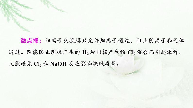 苏教版高中化学选择性必修1专题1第2单元基础课时7电解原理的应用课件07