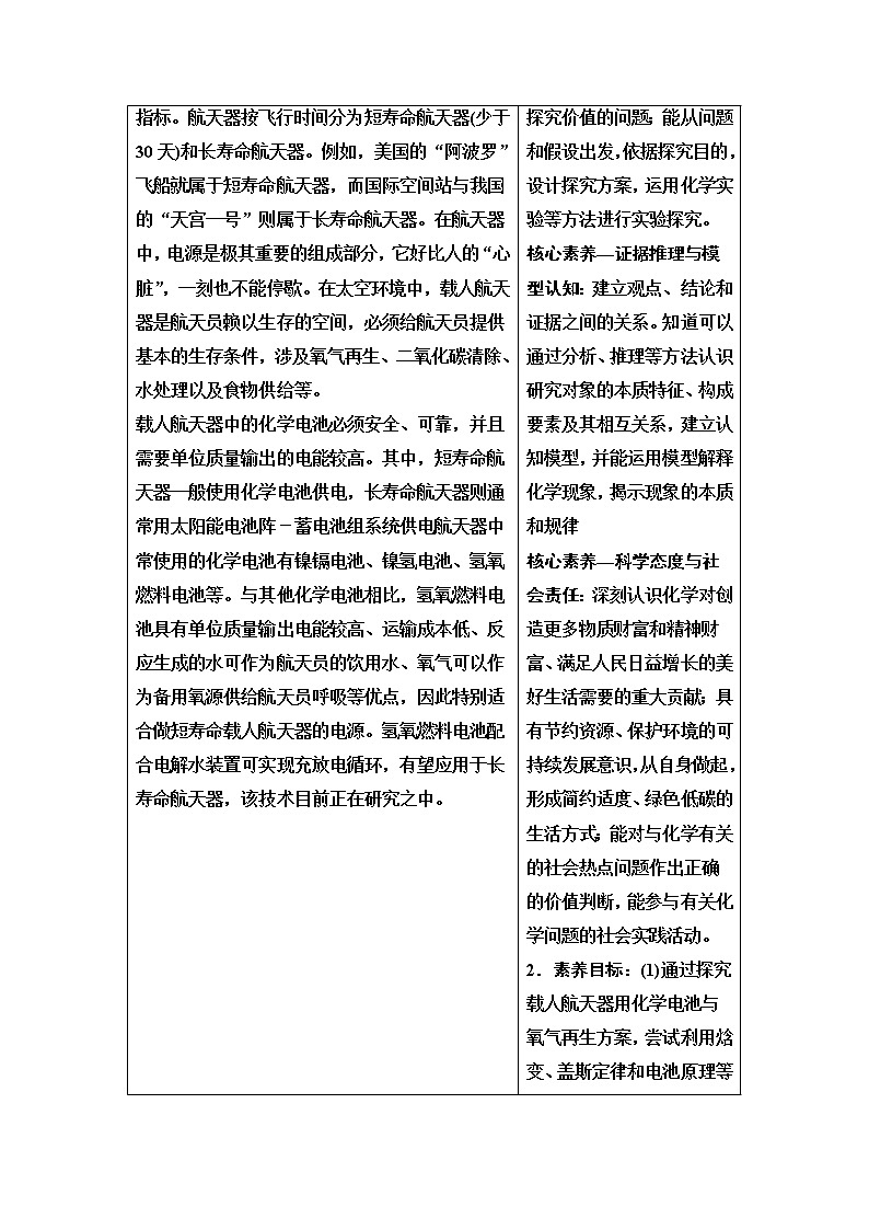 苏教版高中化学选择性必修1专题1专题总结探究课学案02