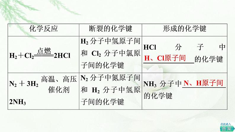 鲁科版高中化学必修第二册第2章第1节基础课时7化学键与物质构成课件第5页