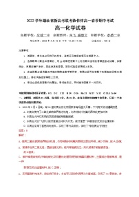 2022湖北省新高考联考协作体高一下学期期中考试化学含解析