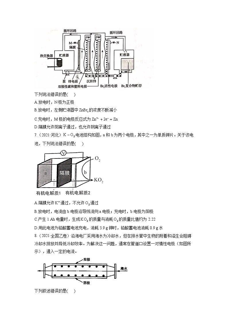06  电化学原理应用—高考（化学）一轮复习 知识点+练习+测试03