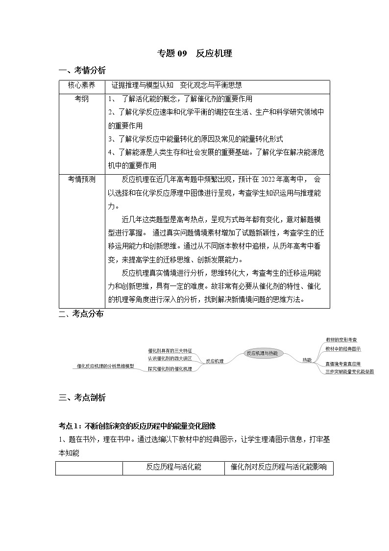 09  反应机理—知识点(含答案解析)第1页