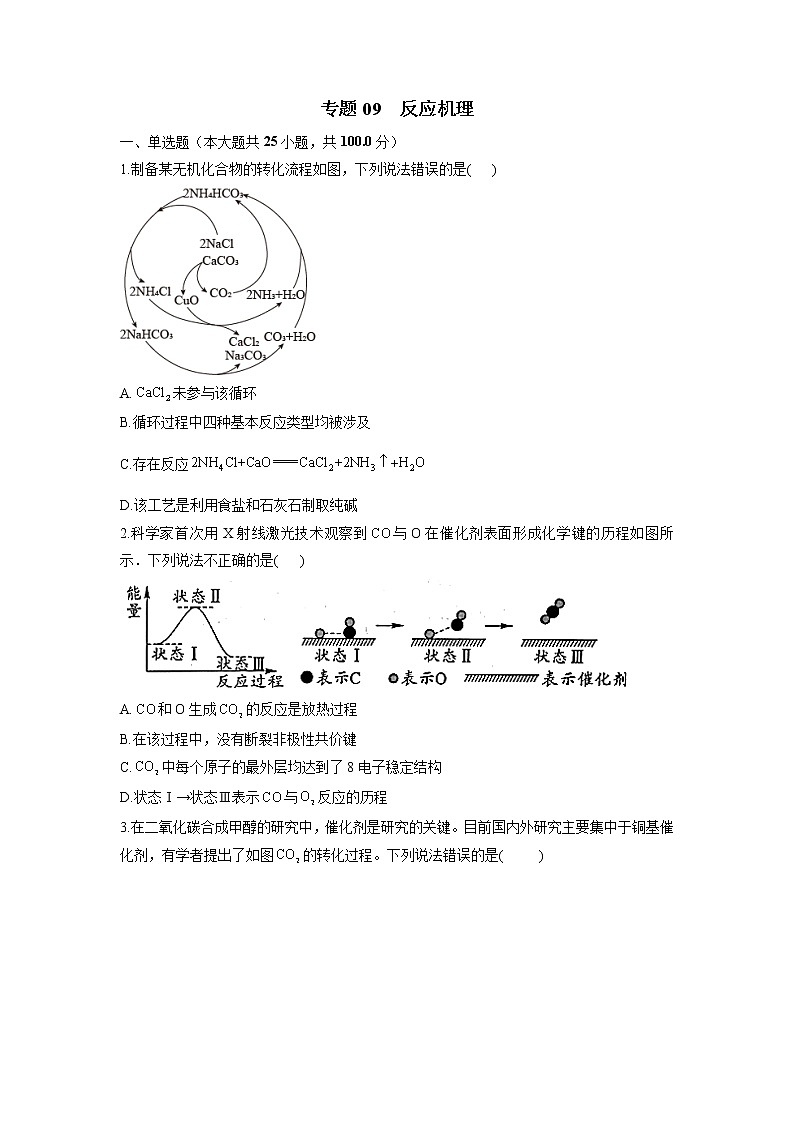 09  反应机理—测试第1页
