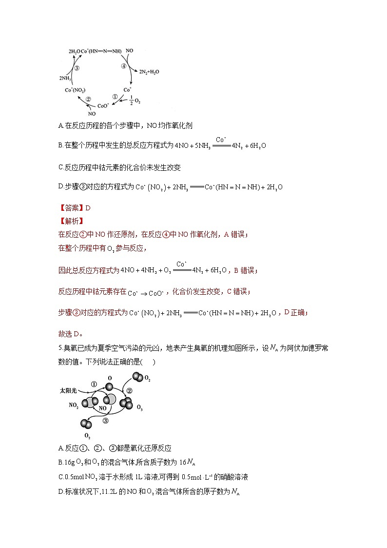 09  反应机理—测试(含答案解析)第3页