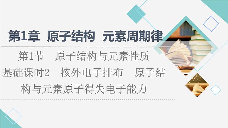 鲁科版高中化学必修第二册第1章第1节基础课时2核外电子排布原子结构与元素原子得失电子能力课件01