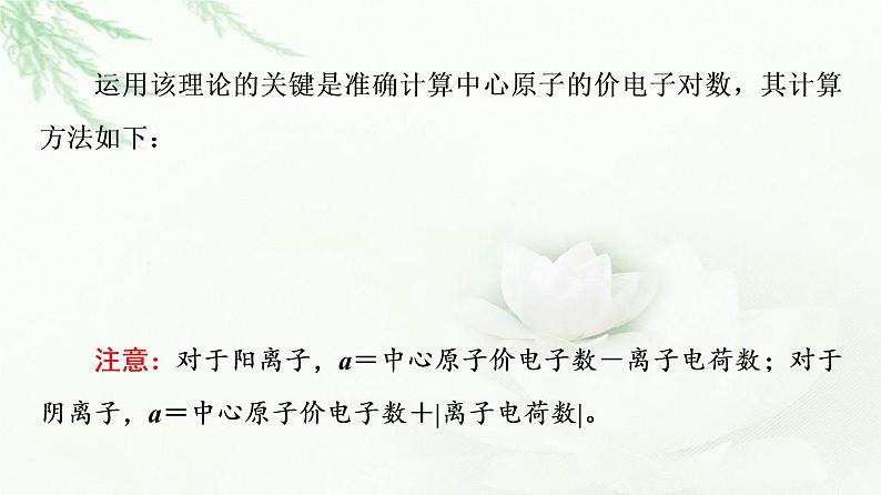 鲁科版高中化学选择性必修2第2章第2节能力课时2杂化类型的判断方法课件第8页